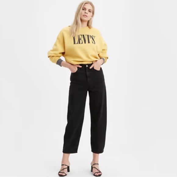 Levi's Black Balloon Women's Jeans 27 - Picture 11 of 11